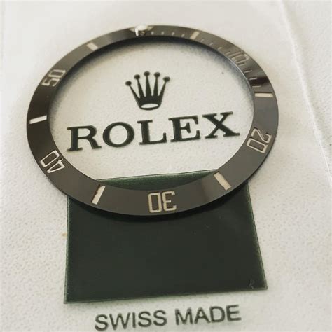 geniune rolex submariner ceramic insert|Rolex replacement inserts.